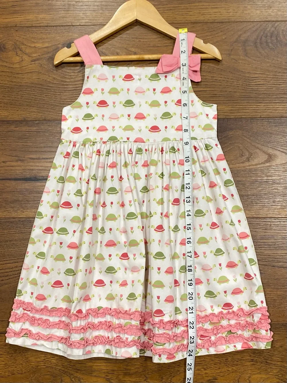 Gymboree Girls ‘Tulip Garden’ Little Blossom Turtle Print Sundress Size 5T